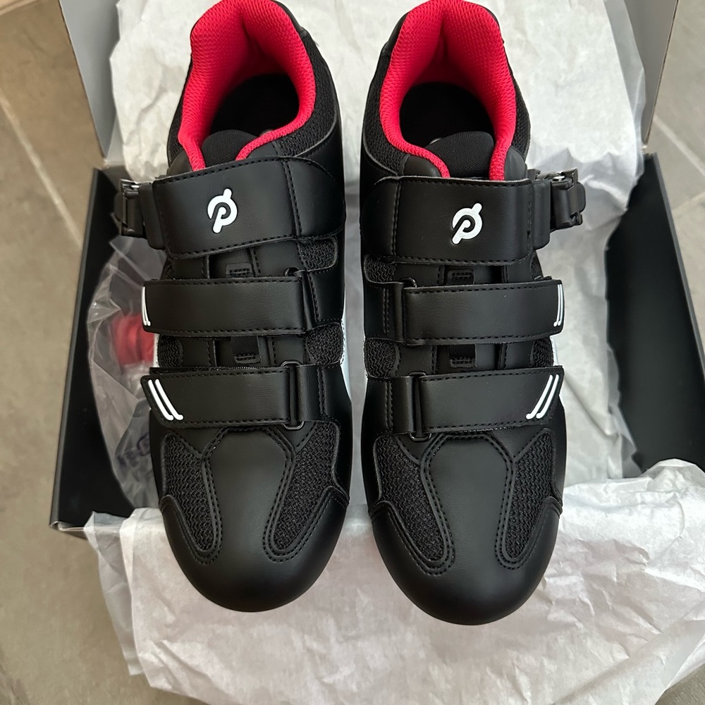 Peloton Black Cycling Shoes